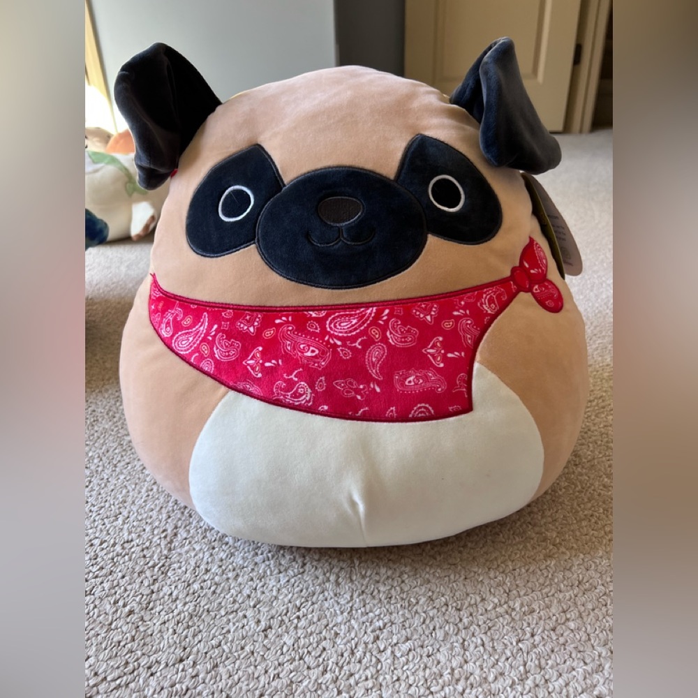 Squishmallows pug 20inch